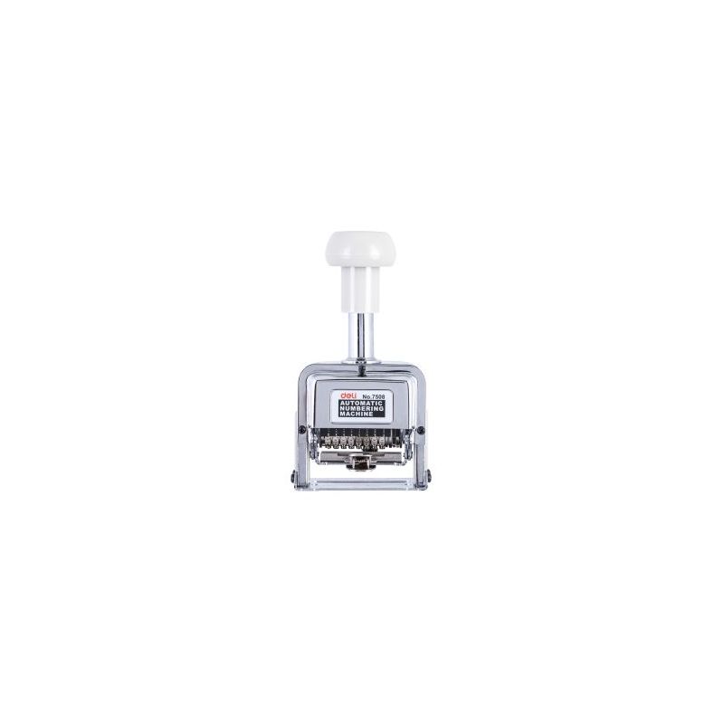 Stainless Steel Automatic Numbering Machine 8 Digits - Deli