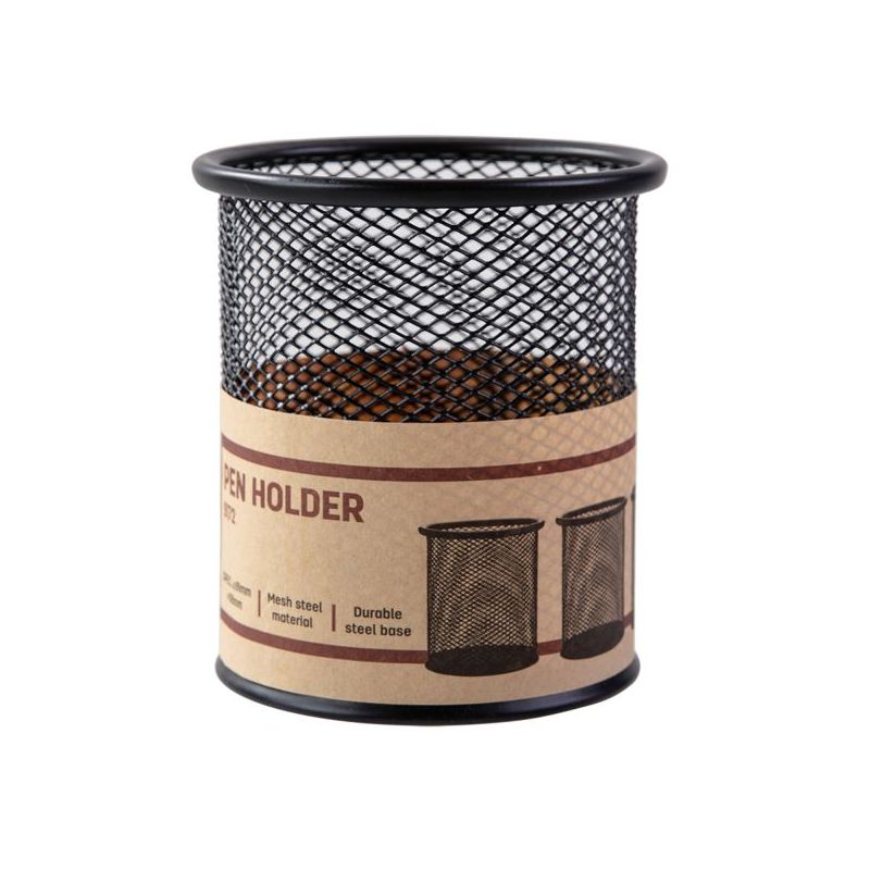 Pen Holder 91x98mm Black - Deli