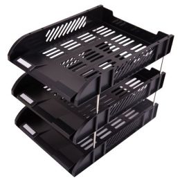 File Tray 3 Tier Plastic...