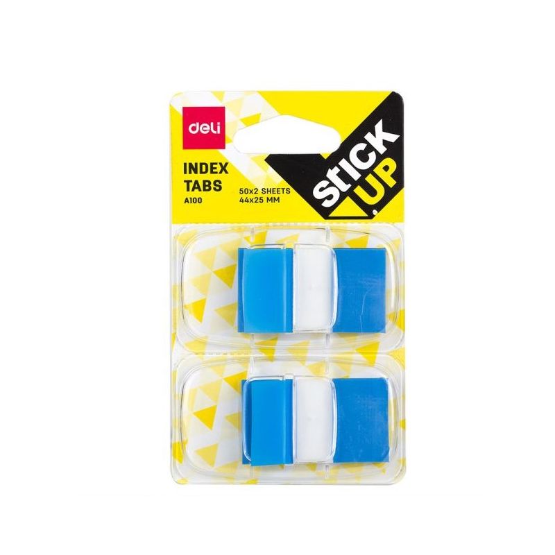 Pop up Flags - 44x25mm PP Tab - Single colour in 1 pack - Deli