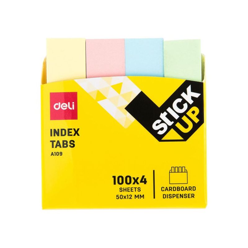 Index Tabs 50x12mm Paper Tab - Deli