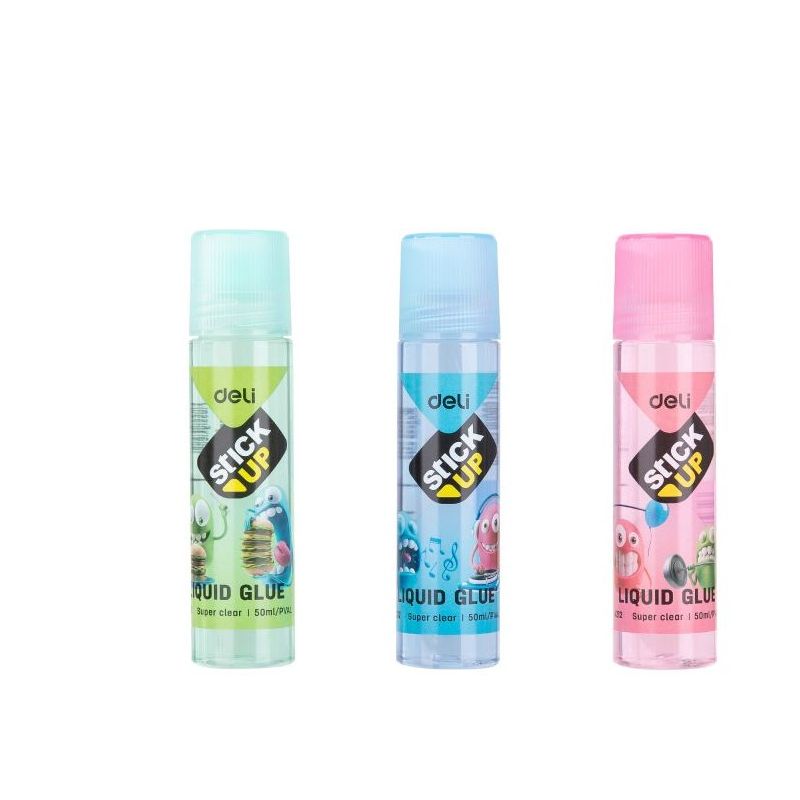 Glue - Liquid Glue (50ml) Clear - Sponge applicator Ass Bumpees - Deli