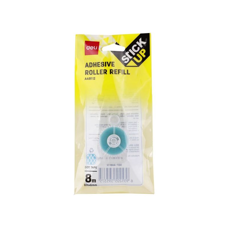Glue - Adhesive Roller Refill for EA49011 (8mx6mm) - Deli