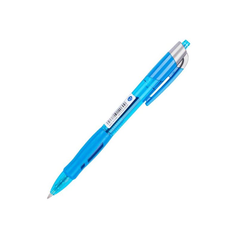 Pen - Gel - Blue Click - Tip 0.5mm (1pc) - Arris - Deli
