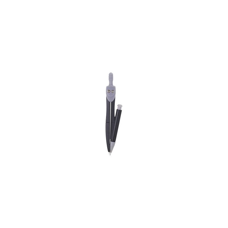 Compass Metal with Clutch Pencil - Silver - Deli