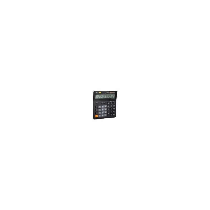 Plastic Business Calculator 12 Digits 120 Steps Dual Power 3Y Guarantee - Deli