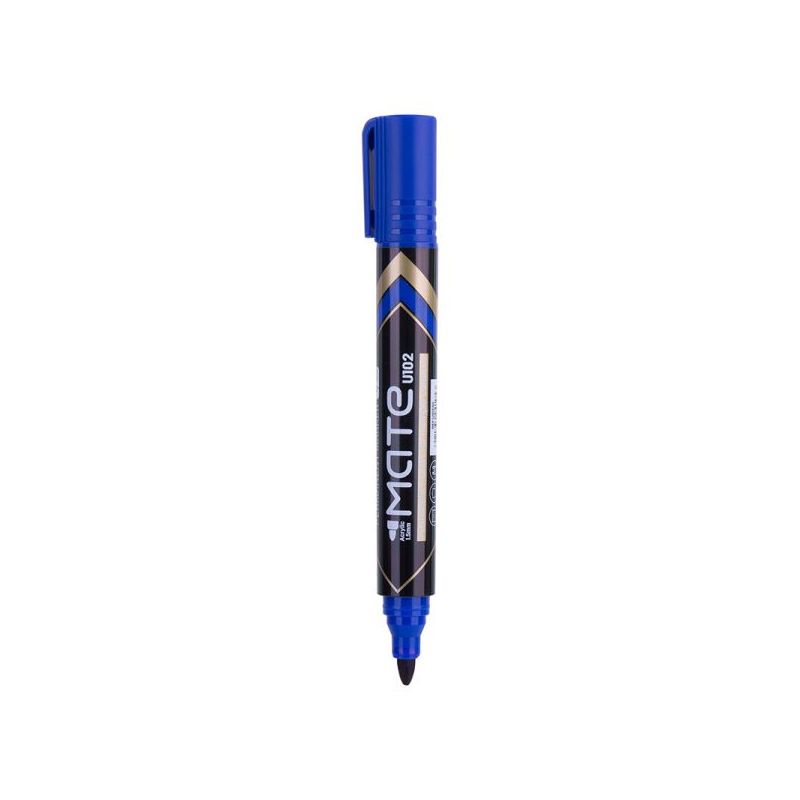 Permanent Marker - Refillable Bullet Tip 1.5mm (1pc) - Blue - Deli