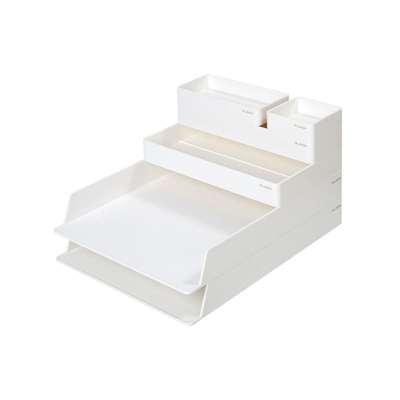 Nusign Desk Organizer Set Light Grey - Deli