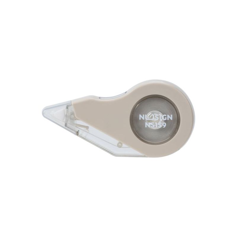 Nusign Correction Tape 5mmx20m - Grey - Deli