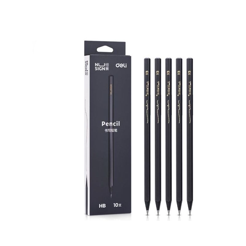 Nusign Pencil 10 PCS/BOX, HB - Deli