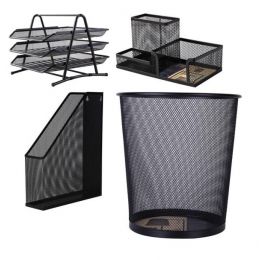 Mesh Desk Organizer Set...