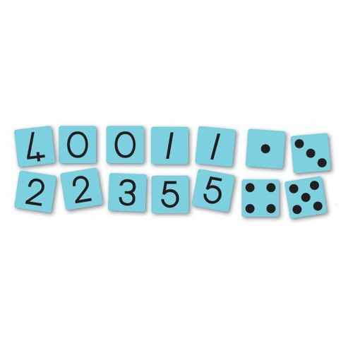 Memory Game - Number Bond 5 - Dot&Numbers wood (48pc) - in Bin