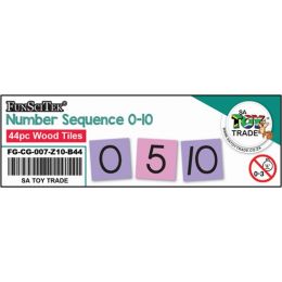 Number Sequence Tiles 0-10...