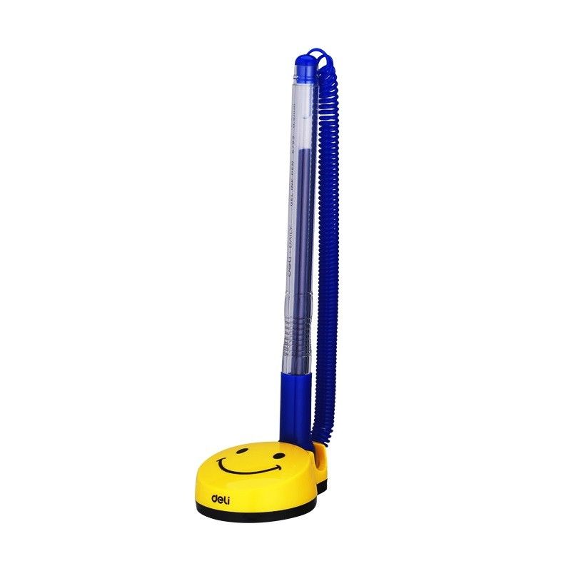 Pen - Desk - Blue - Tip 0.5mm (Single) - Think - Deli
