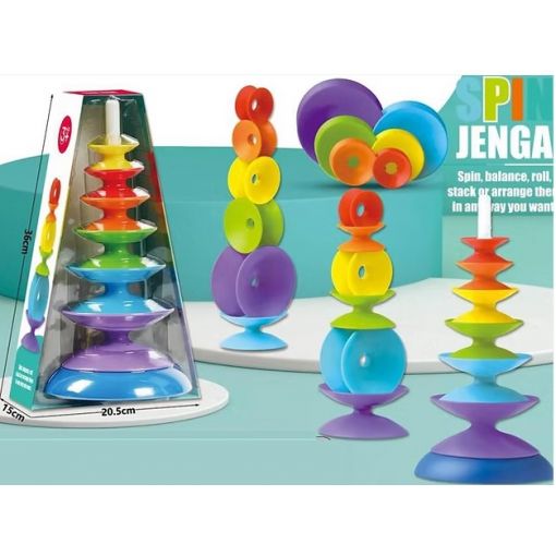Rotating Stacking Tower - 36cm
