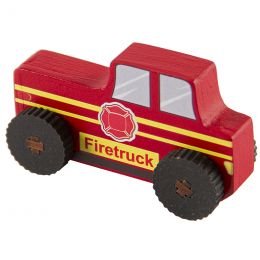 Wooden Coloured Car - Fire...