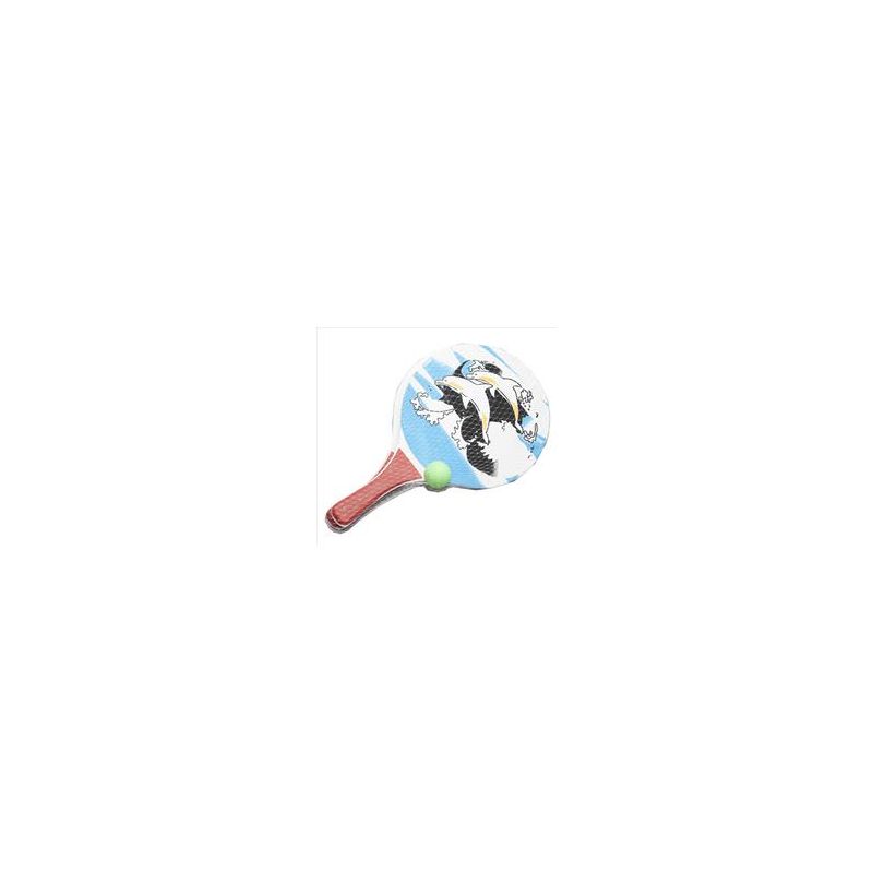 Beach Racket Plastic (2pc) + Ball