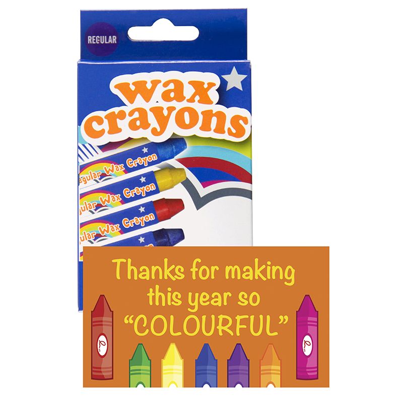 Graduation Kit 3 - Wax Crayons with Stickers 10pc - 2025