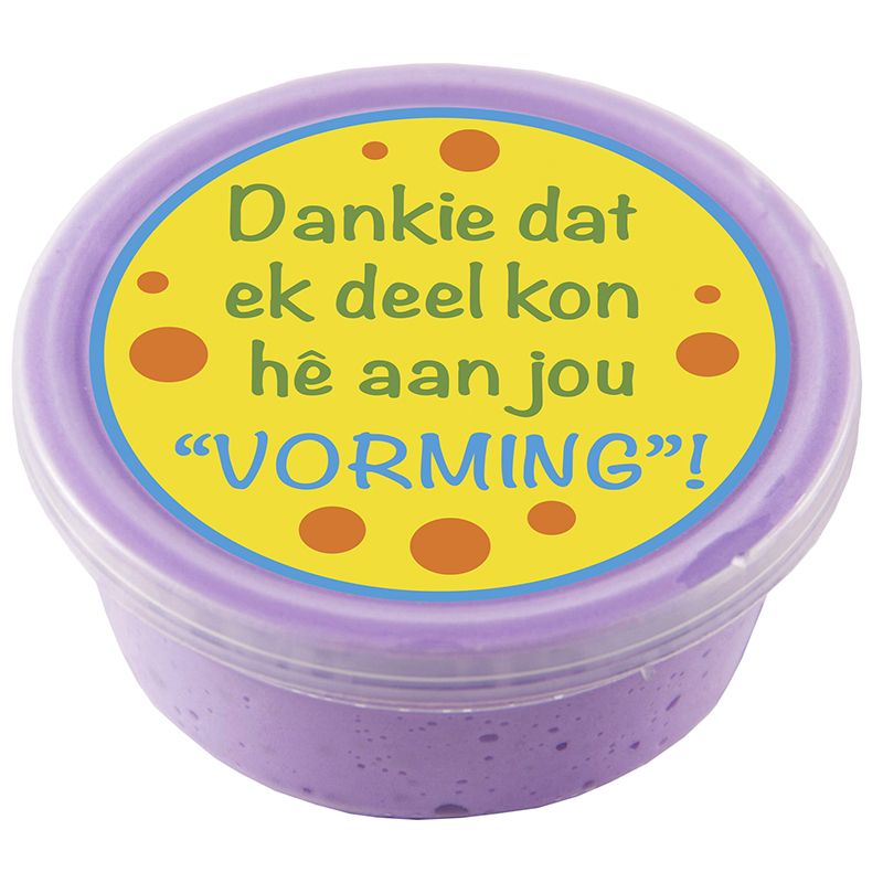 Graduation Kit 4 - Bouncing Putty with Stickers 5pc (Afrikaans) - 2025