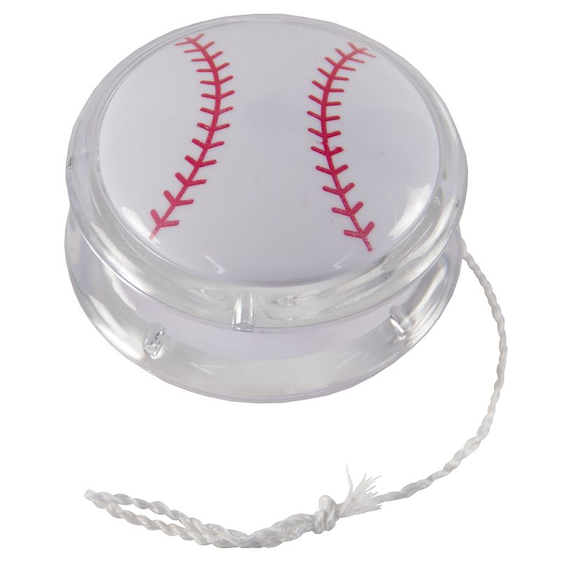 Plastic Novelty Yo-Yo - Assorted Sport Ball Design