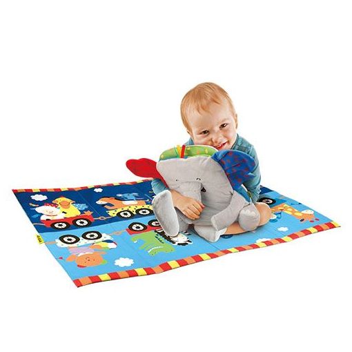 Baby Play Mat - Take Along Elephant Play Mat Book (K's Kids)