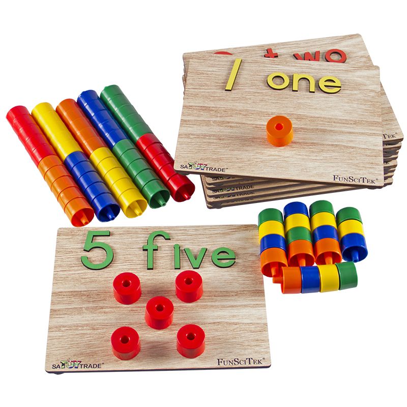 Numbers & Pegs Insert Board - Jumbo