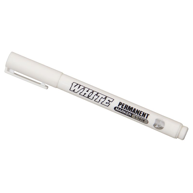 Permanent Marker - White - Multipe Surface (1pc)