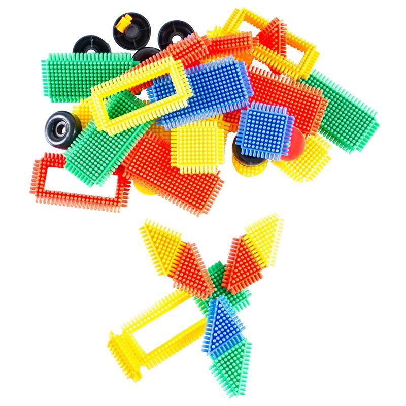 Bristle Blocks (~90pc) In Bag