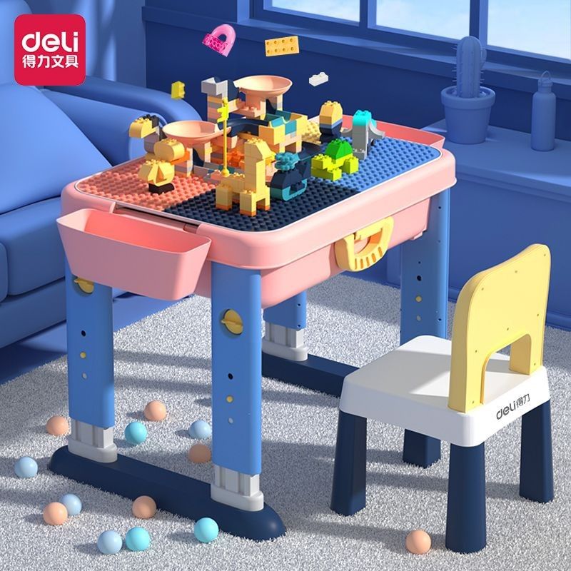 Brick Building Activity Table - Plastic - (Duplo Size Bricks)