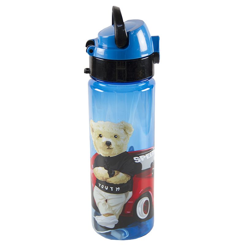 Water Bottle - With Straw (500ml) - Assorted