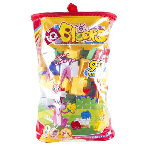 Jumbo IQ Building Blocks (90pc) in Bag