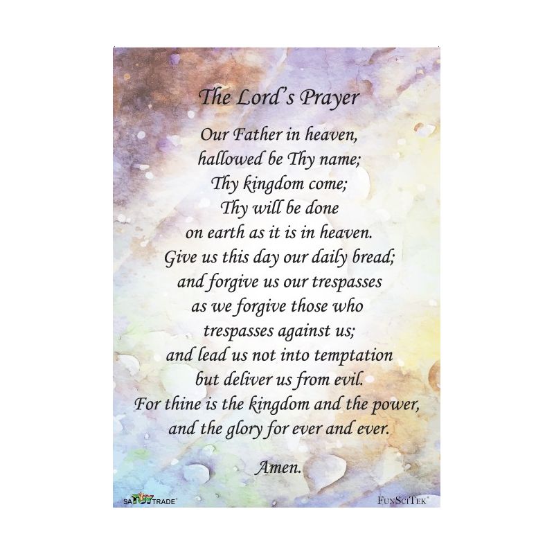 Poster - The Lord's Prayer (A2)