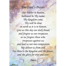 Poster - The Lord's Prayer...