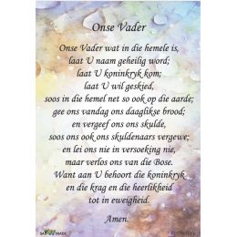 Poster - Die Onse Vader (A2)