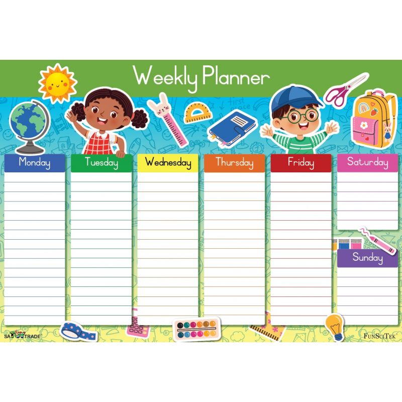 Poster - Weekly Planner (A2)