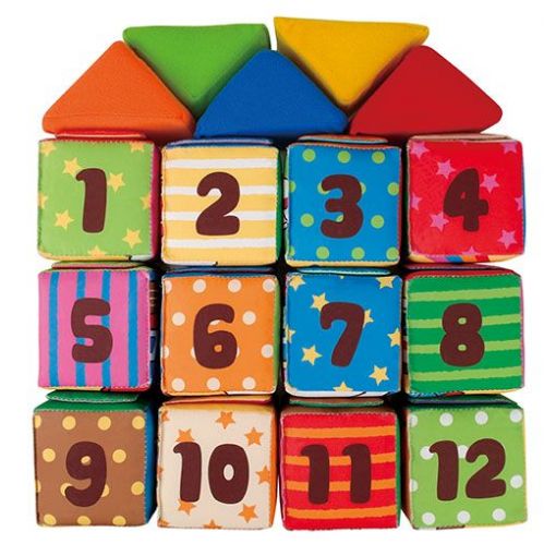 Learning Blocks (17pc) (K's Kids)