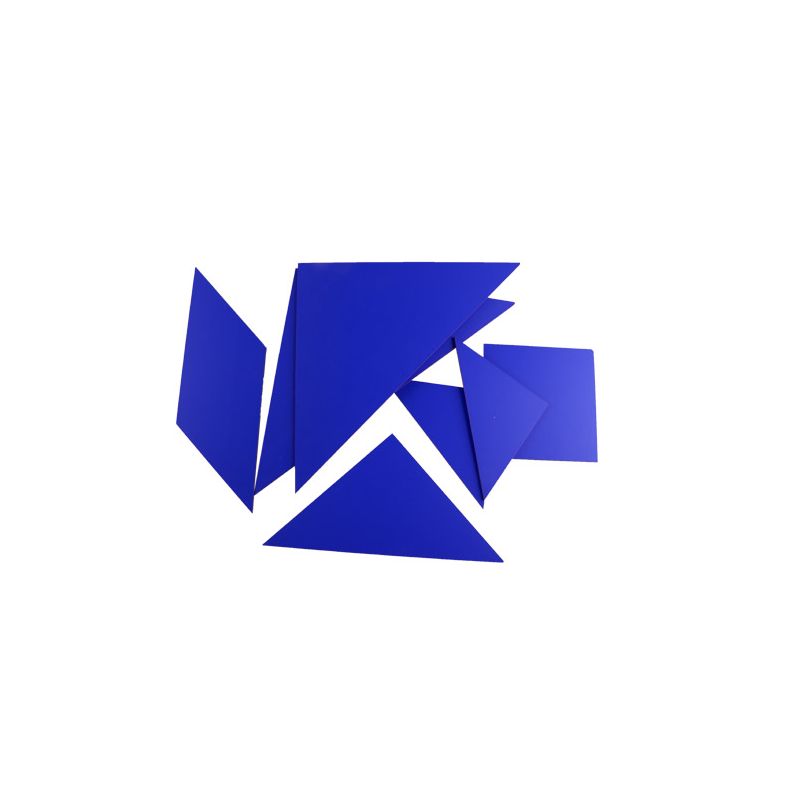 Tangram - Jumbo Magnet Wood (300 x 300mm) - 7pc