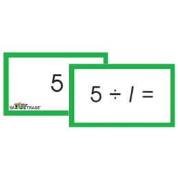 Flash Cards - Division...