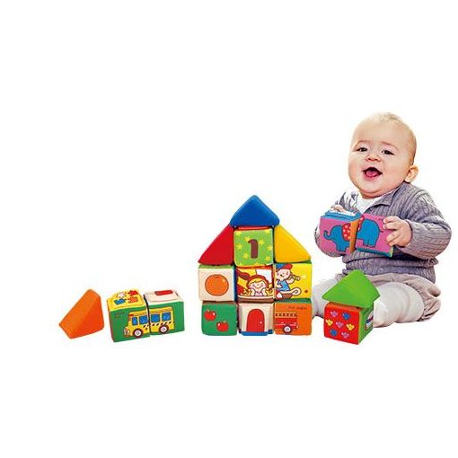 Learning Blocks (17pc) (K's Kids)