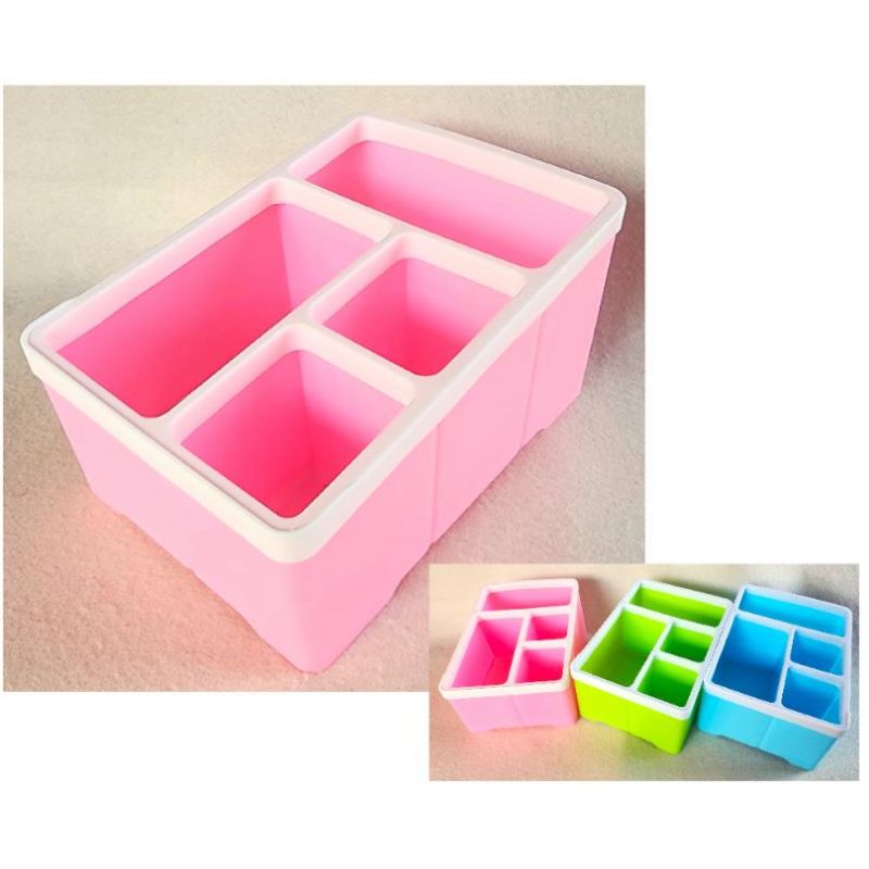 Storage Box - 4 Sorting Compartments (185x135x95mm)