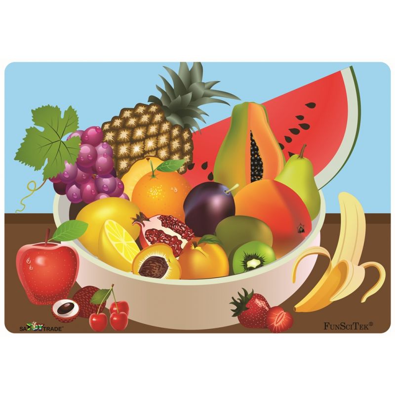 PZ Wood Frame - A4 12pc - Fruit Bowl (BB)