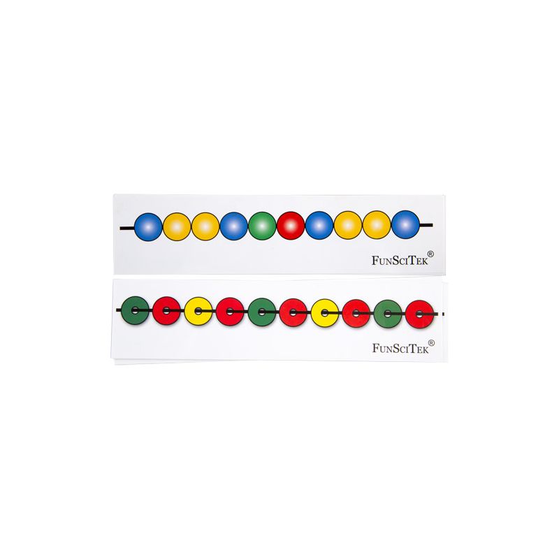 Threading Beads - Cards only (6pc) - D/Sided