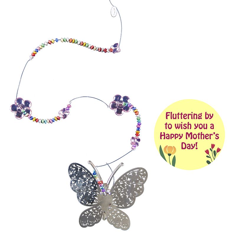 Mother's Day Kit 4 - DIY Butterfly Decor with Sticker (1pc) - English