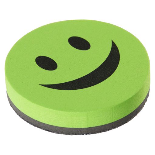 Whiteboard Eraser - Magnetic Round (9cm) Assorted Singles