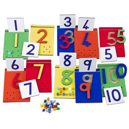 Numbers & Pegs Insert Board