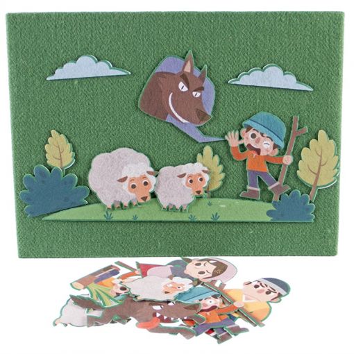 Felt Theme - Stories A2 - The Boy Who Cried Wolf