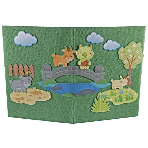 Felt Theme - Stories A2 - Three Billy Goats Gruff