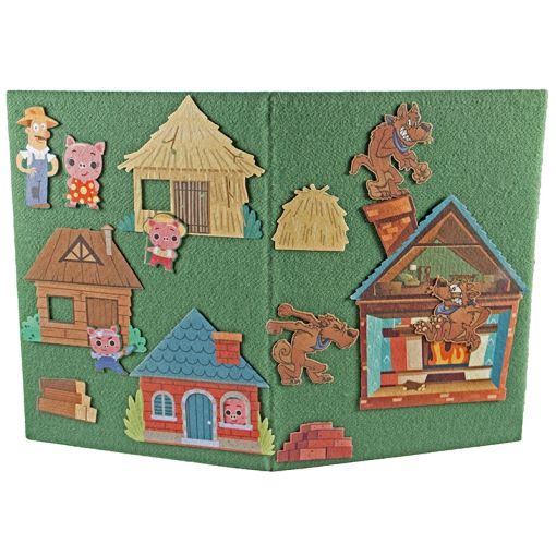 Felt Theme - Stories - The Three Little Pigs