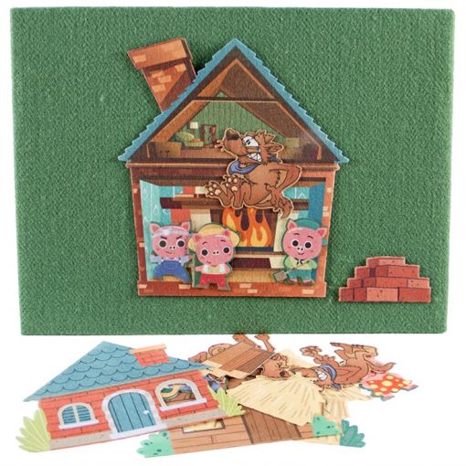 Felt Theme - Stories - The Three Little Pigs