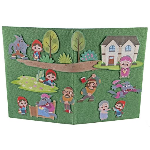 Felt Theme - Stories A2 - Little Red Riding Hood